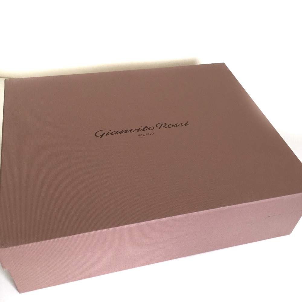 Gianvito Rossi Milano Empty Shoes Box
